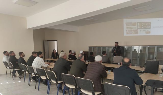 Hasankeyf’te din görevlilerine "En İyi Narkotik Polisi Anne" semineri