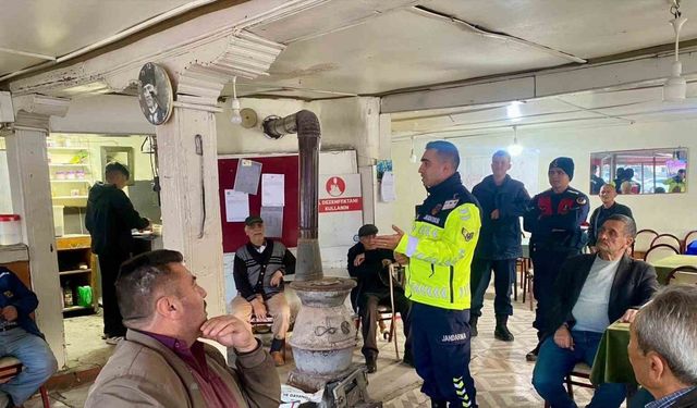 Jandarmadan vatandaşlara kış lastiği uyarısı