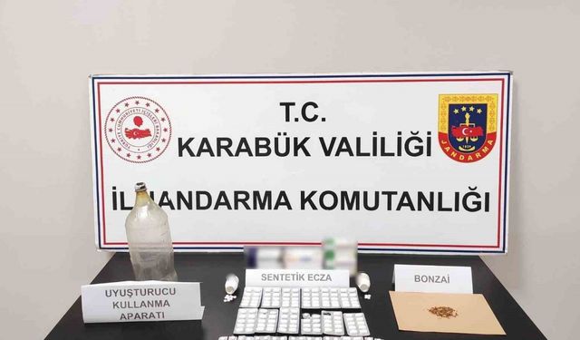 Karabük’te uyuşturucu operasyonu: 1 gözaltı