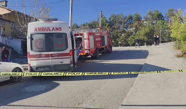 Karabük’teki ev yangını: 1 kişi dumandan etkilendi