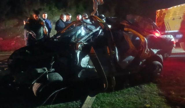 Kayıp imamın cesedinin bulunduğu araç uçurumdan çıkartıldı