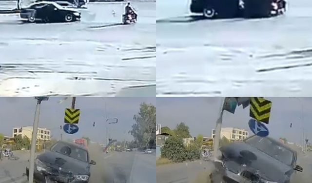 Kaza anları araç ve güvenlik kamerasına yansımıştı: "Sürücü araç muayenesine yetişmek için hız yapmış"