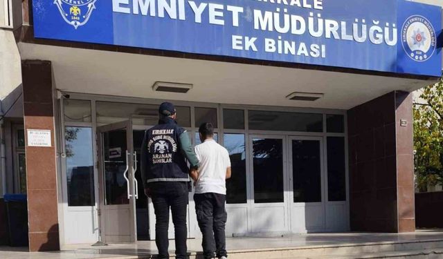 Kırıkkale’de 23 yıl 5 ay hapis cezası bulunan firari yakalandı