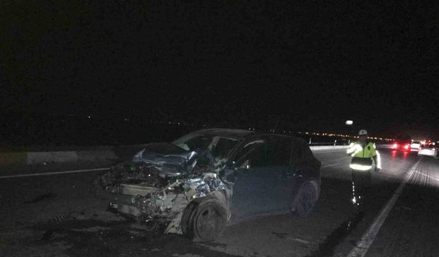 Konya’da üç araçlı trafik kazası: 6 yaralı