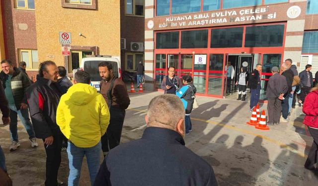 Kütahya Evliya Çelebi Eğitim ve Araştırma Hastanesi’nde yangın