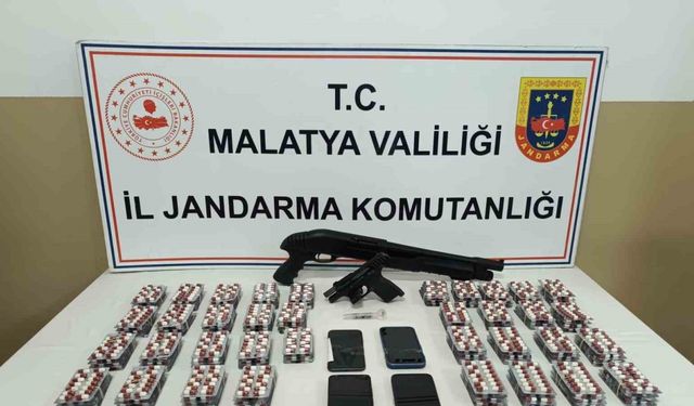 Malatya’da uyuşturucu operasyonu: 4 gözaltı