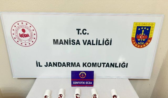Manisa’da uyuşturucu operasyonu: 290 adet hap ele geçirildi