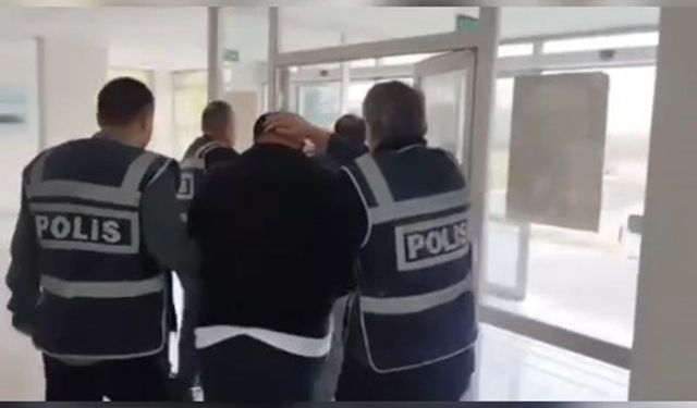 Silahla mala zarar veren firari şüpheliler yakalandı