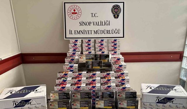 Sinop emniyetinden kaçakçılık ve uyuşturucuya eş zamanlı darbe