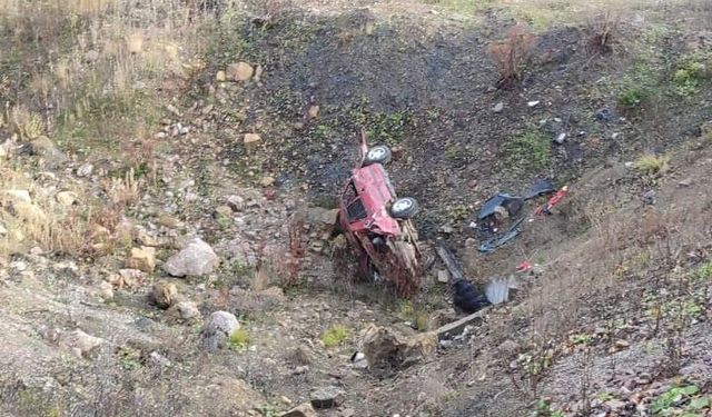 Sinop’ta kontrolden çıkan otomobil uçuruma yuvarlandı: 1 ölü