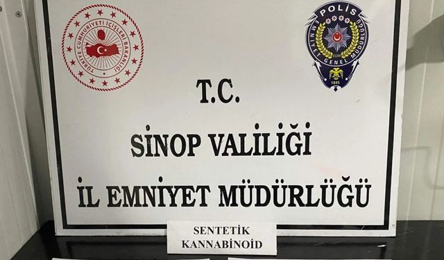 Sinop’ta uyuşturucu operasyonu: 2 tutuklama