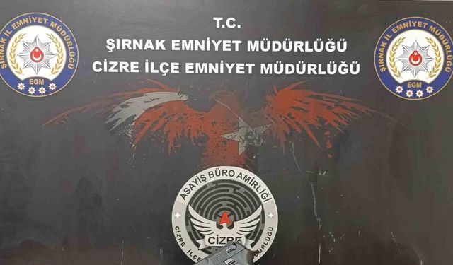 Şırnak’ta iş yeri sahibini silahla tehdit eden şahıs 20 dakikada yakalandı