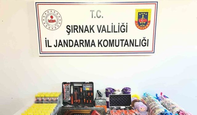 Şırnak’ta Jandarmadan kaçakçılık operasyonu: 55 şüpheli hakkında işlem yapıldı