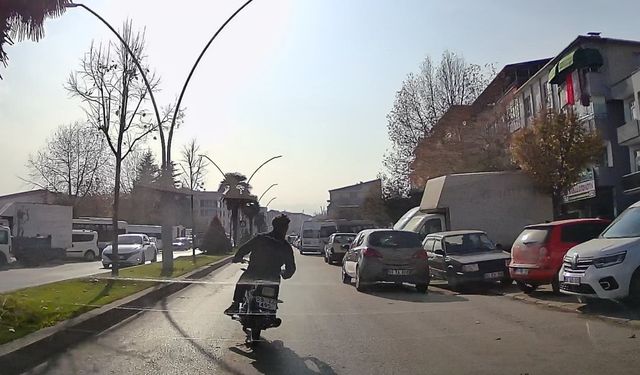 Tokat’ta abart egzozla rahatsızlık veren sürücüye ceza yağdı