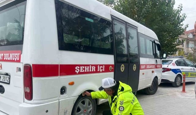 Toplu taşıma araçları kontrol altında