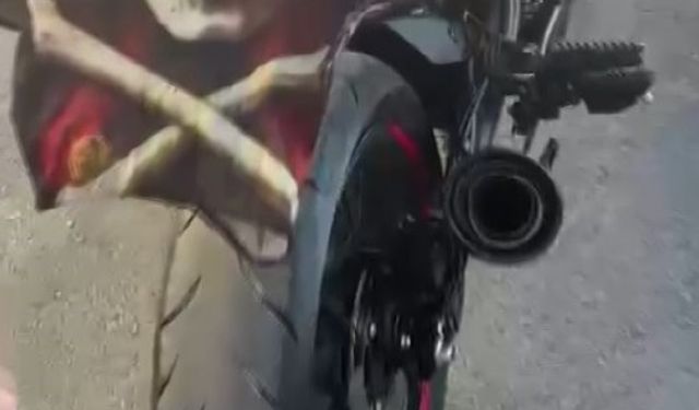 Trafik kurallarını ihlal eden motosikletlinin ehliyeti daimi olarak iptal edildi