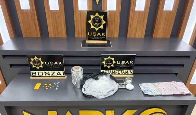 Uşak’ta uyuşturucu operasyonu: 5 kişi tutuklama