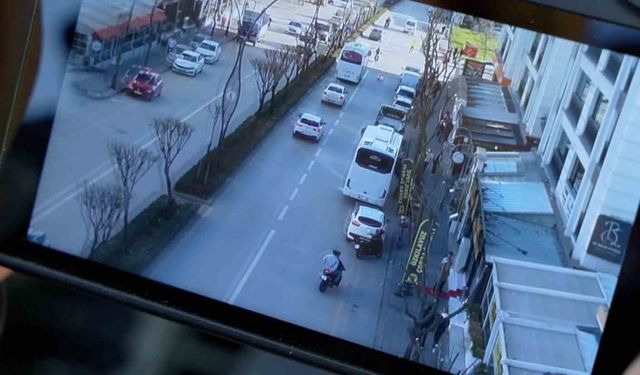 Uygulama noktasından kaçan motosikletli, drondan kaçamadı: 19 bin 527 lira ceza yedi