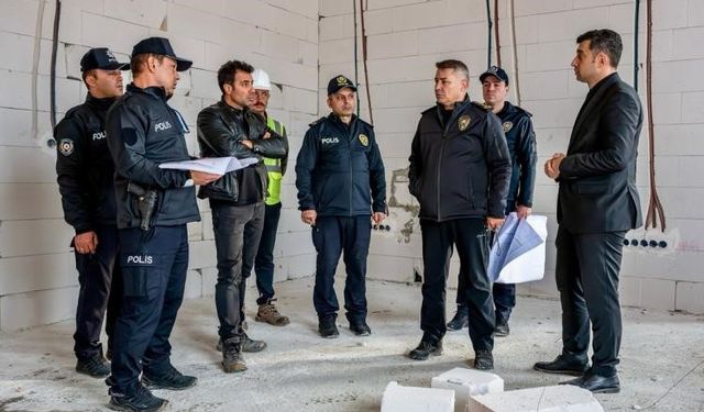 Yeni İl Emniyet Müdürlüğü binasında sona yaklaşıldı
