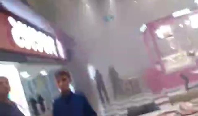 Zonguldak’ta Esas 67 Burda AVM’de yangın paniği