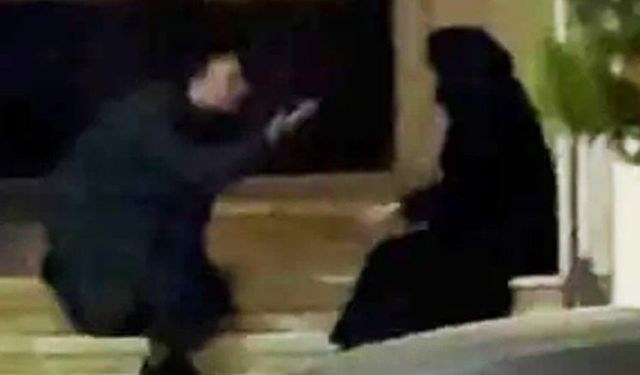 Ünlü çift sokak ortasında tartıştı: 'Bıktım artık senden!'