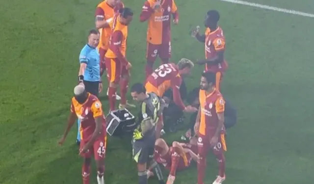 Dev derbide Kazımcan Karataş'a yabancı madde!