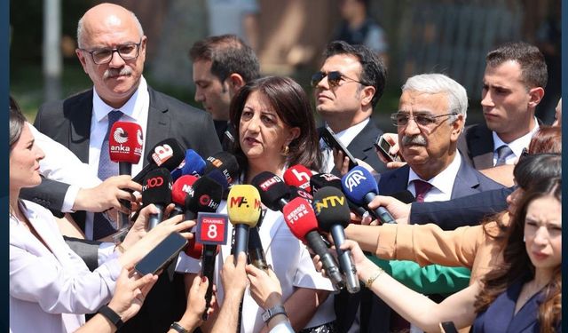 DEM Parti heyeti İmralı'dan döndü