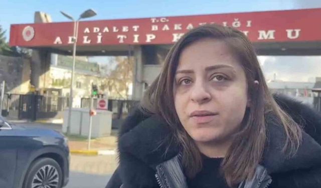 Adli Tıp Kurumu önünde tekme tokat kavga