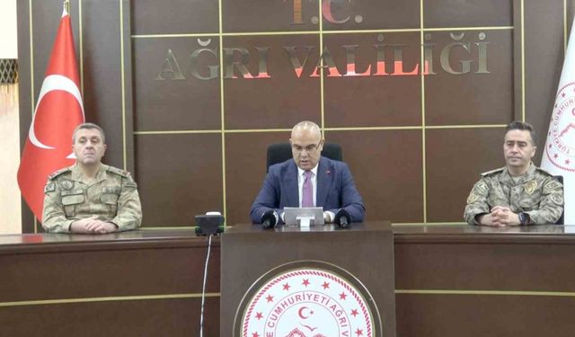 Ağrı Valisi Koç: "Devletin gücü ve kararlılığı her şartta sahadadır