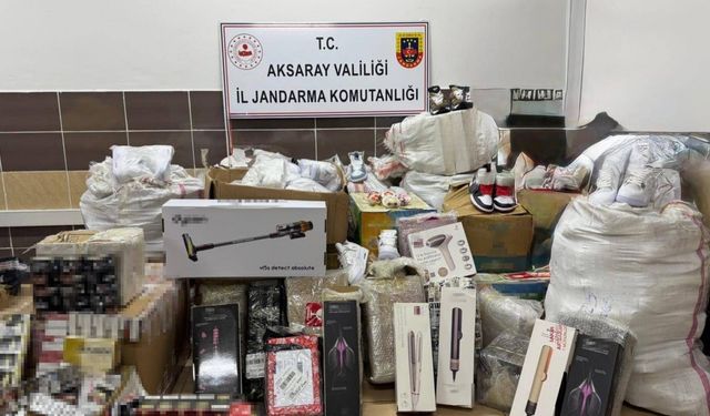 Aksaray jandarmasından kaçakçılara darbe