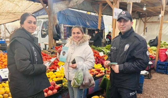 Ayancık'ta dolandırıcılara karşı 'pazar' mesaisi