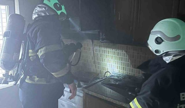 Batman’da evde çıkan yangın söndürüldü