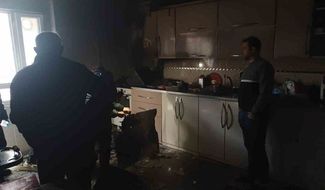 Batman’da evde çıkan yangında 1 kişi dumandan etkilendi