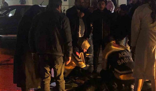 Batman’da otomobil motosiklete çarptı: 1 yaralı