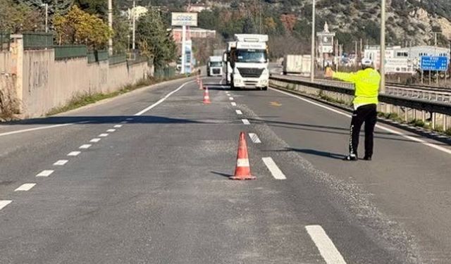 Bilecik trafiğinde kış lastiği denetimi