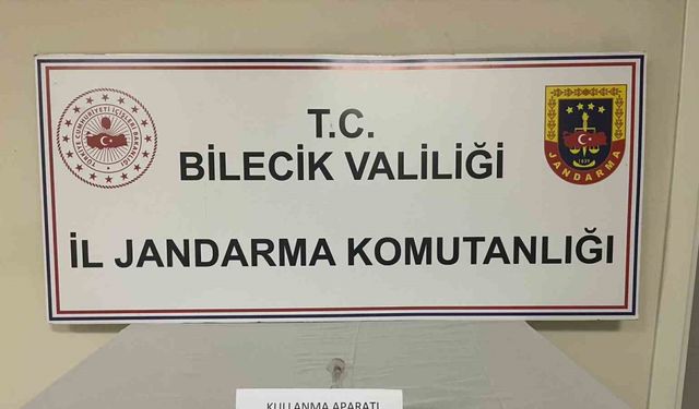 Bilecik’te ’Dur’ ihtiyarına araç içinden payp çıktı