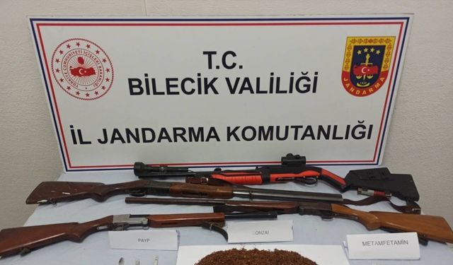 Bilecik’te uyuşturucu operasyonu: 2 gözaltı