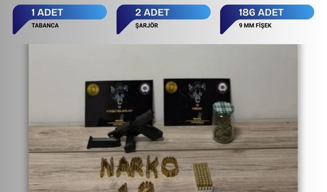 Bingöl'de tabanca ele geçirildi