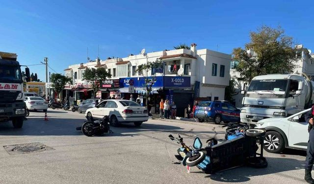 Bodrum’da trafik kazası kaza: 1 ölü, 1 yaralı