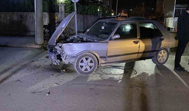 Bursa’da trafik kazası: 1 yaralı