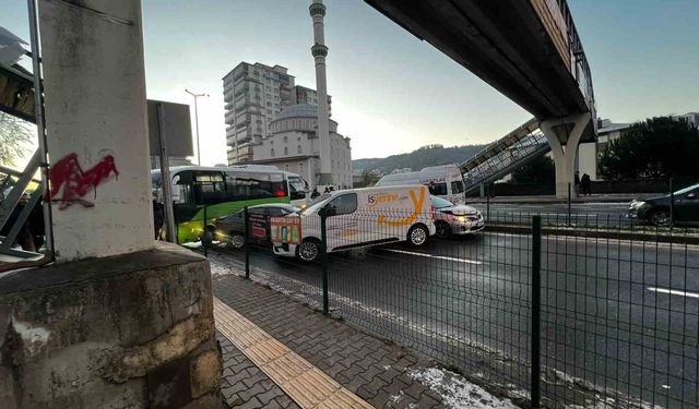 Buzlanma zincirleme kazaya neden oldu