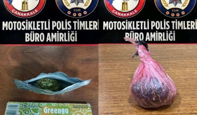 Çanakkale'de Huzur ve Güven Uygulamalarında 2 şüpheli tutuklandı