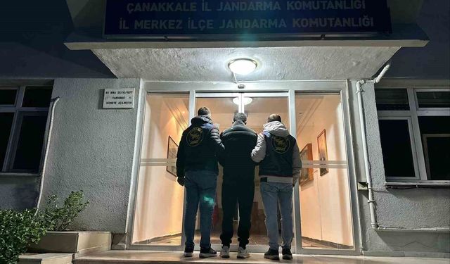 Çanakkale'de kesinleşmiş hapis cezası olan 9 şüpheli yakalandı