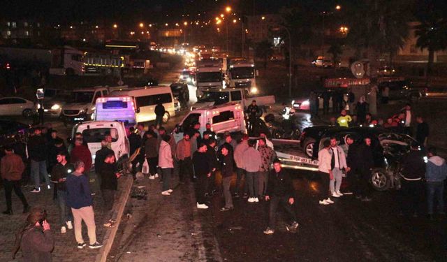 Cizre'deki vinç kazasının görüntüleri ortaya çıktı: Şoför kaza öncesi araçtan atlamış