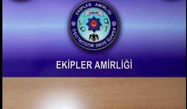 Çorum'da aranan 9 kişi yakalandı