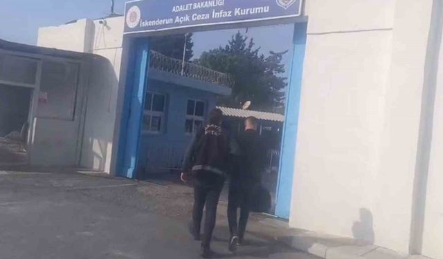 Dörtyol’da 5 yıl hapis cezası ile aranan şahıs tutuklandı