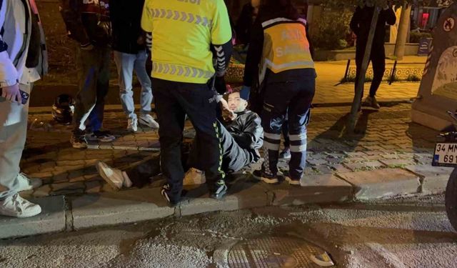 Edirne’de alkollü motosiklet sürücüsü otomobille çarpıştı: 1 yaralı