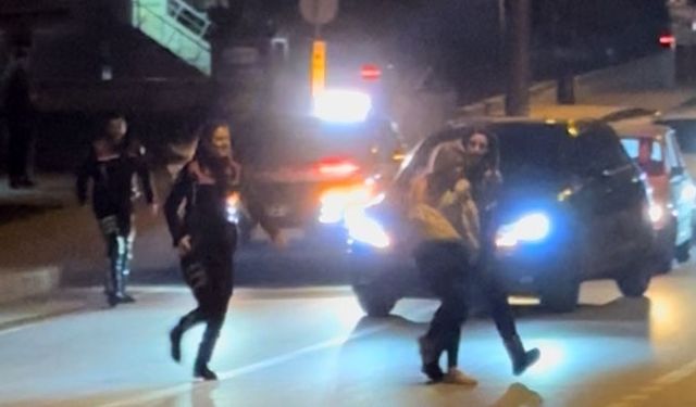 Edirne’de kriz geçiren genç kadın çevreye saldırdı: Polis müdahale etti