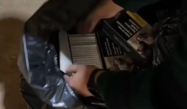 Efeler’de kaçak sigara operasyonu: 2 gözaltı