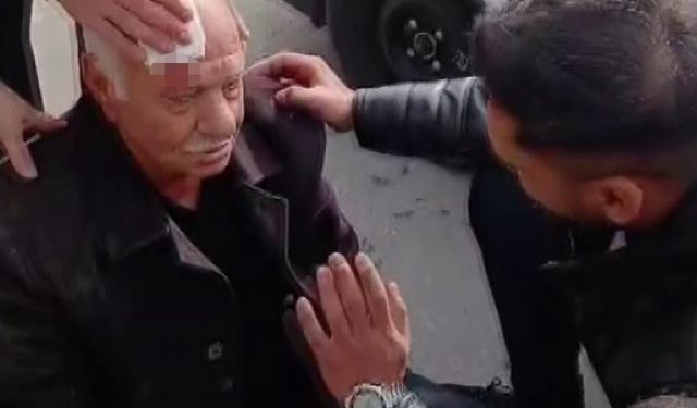 Elazığ’da otomobilin çarptığı yaşlı adam yaralandı